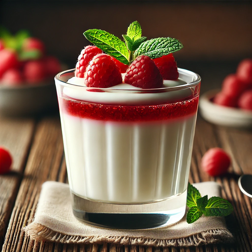 Egyedi panna cotta kardamomos ízvilággal