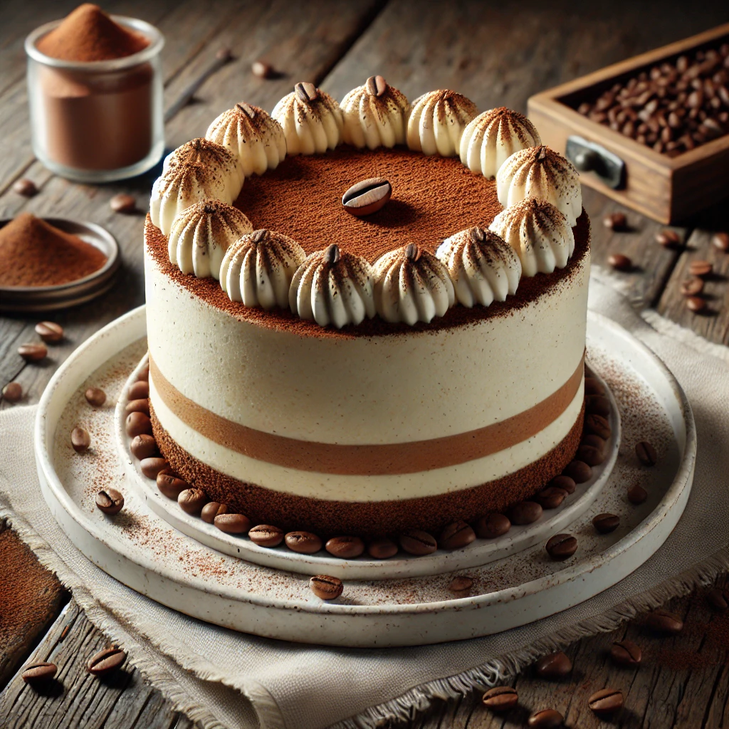 Krémes és elegáns kávés mascarpone torta házilag