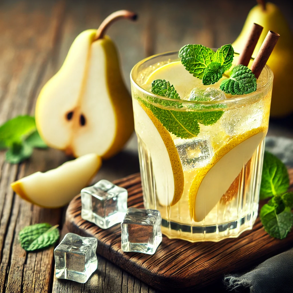 Frissítő házi körtés limonádé nyári napokra