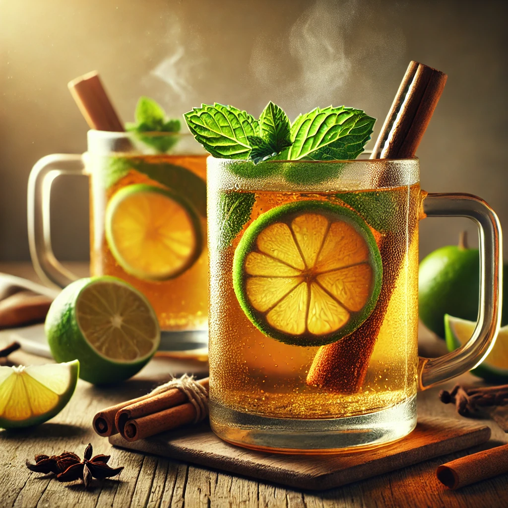 Egy frissítő lime-os-mentás cider, tökéletes hideg estékre