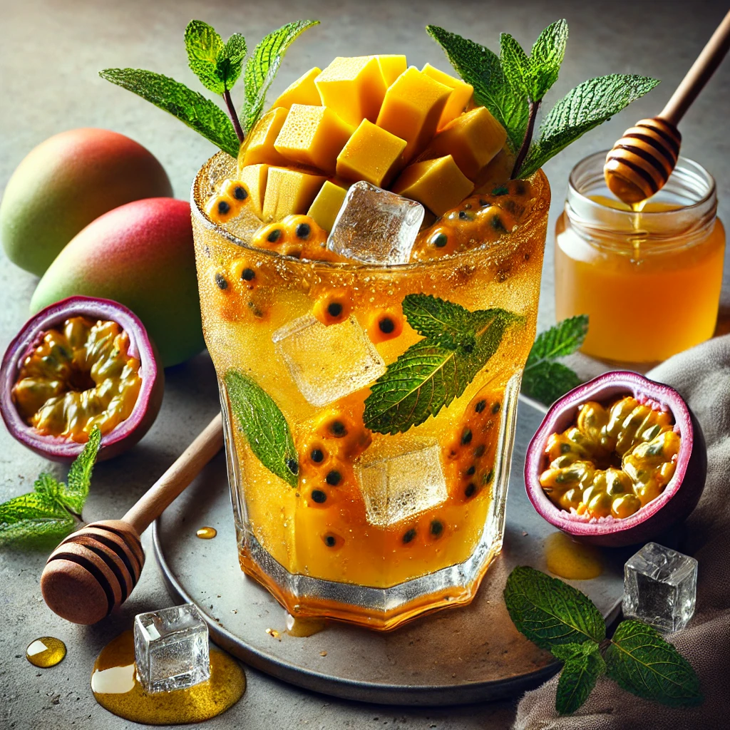 Frissítő mangós-passiógyümölcsös cider nyári estékre