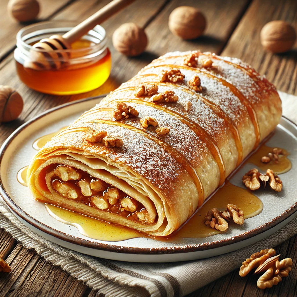 Egyszerű és hagyományos mézes rétes házilag