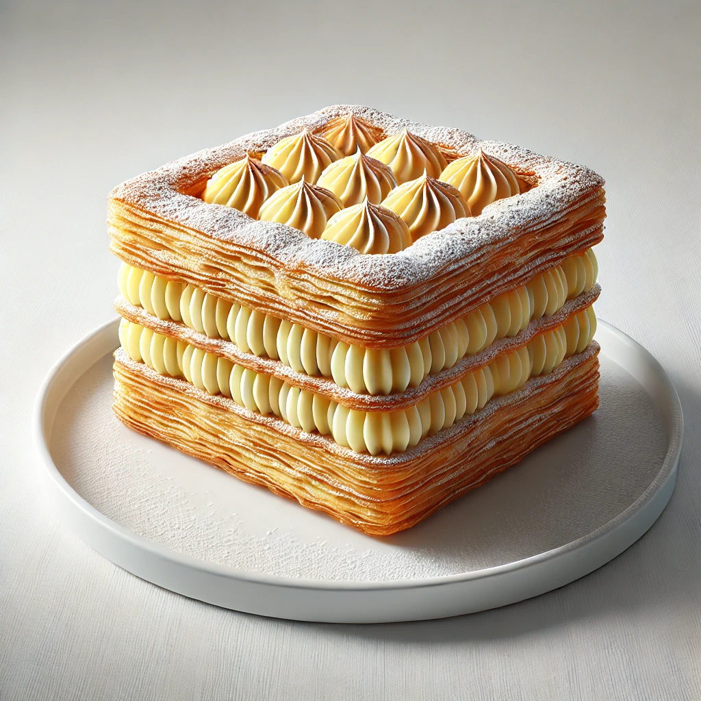 Ropogós és könnyű olasz millefoglie torta recept