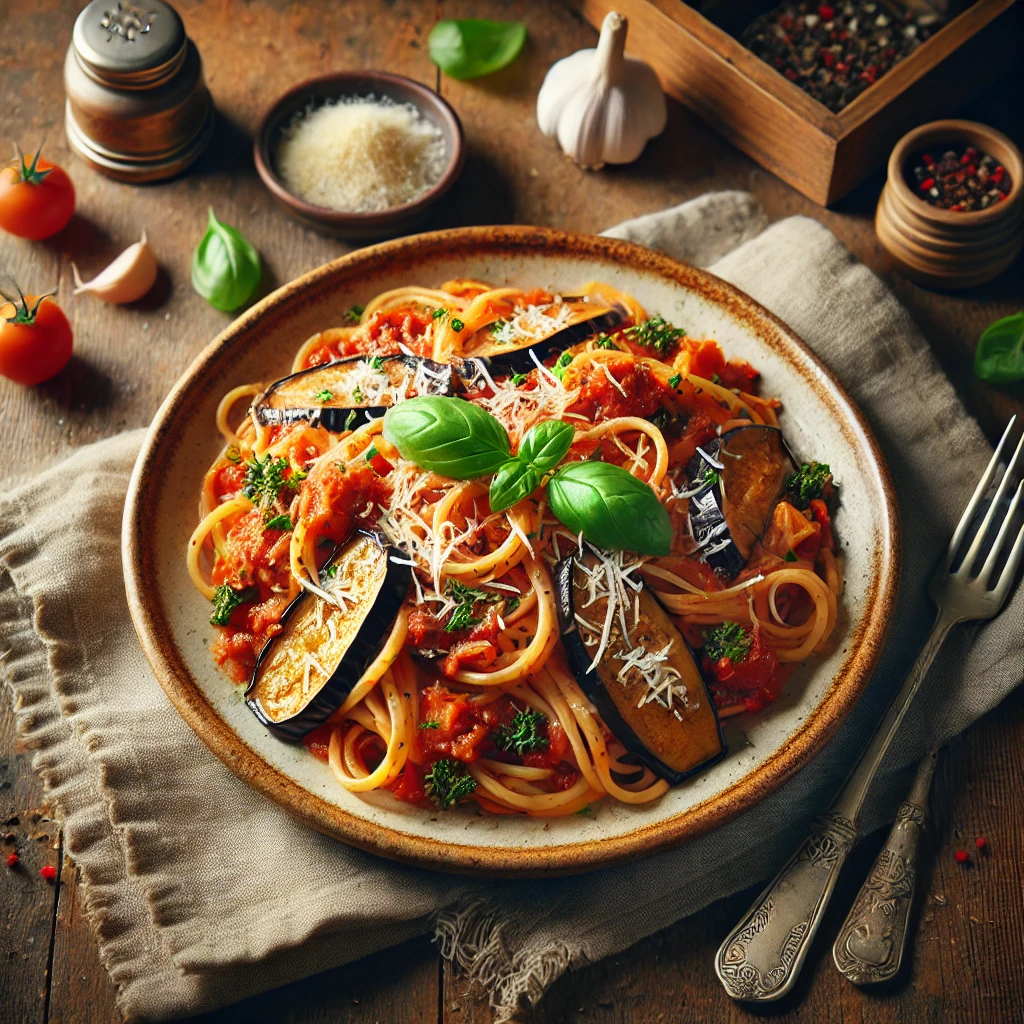 Padlizsános tészta recept – ízletes és könnyed mediterrán fogás