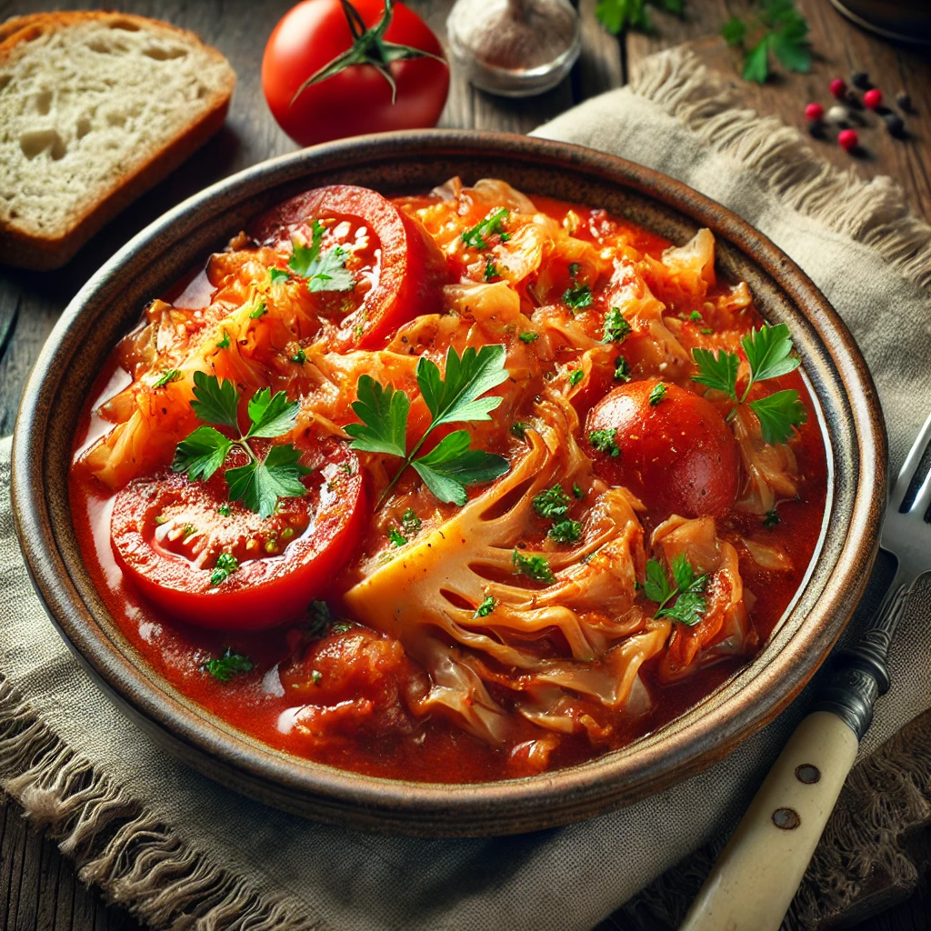 Paradicsomos káposzta recept – édes-savanykás ízvilág friss kaporral