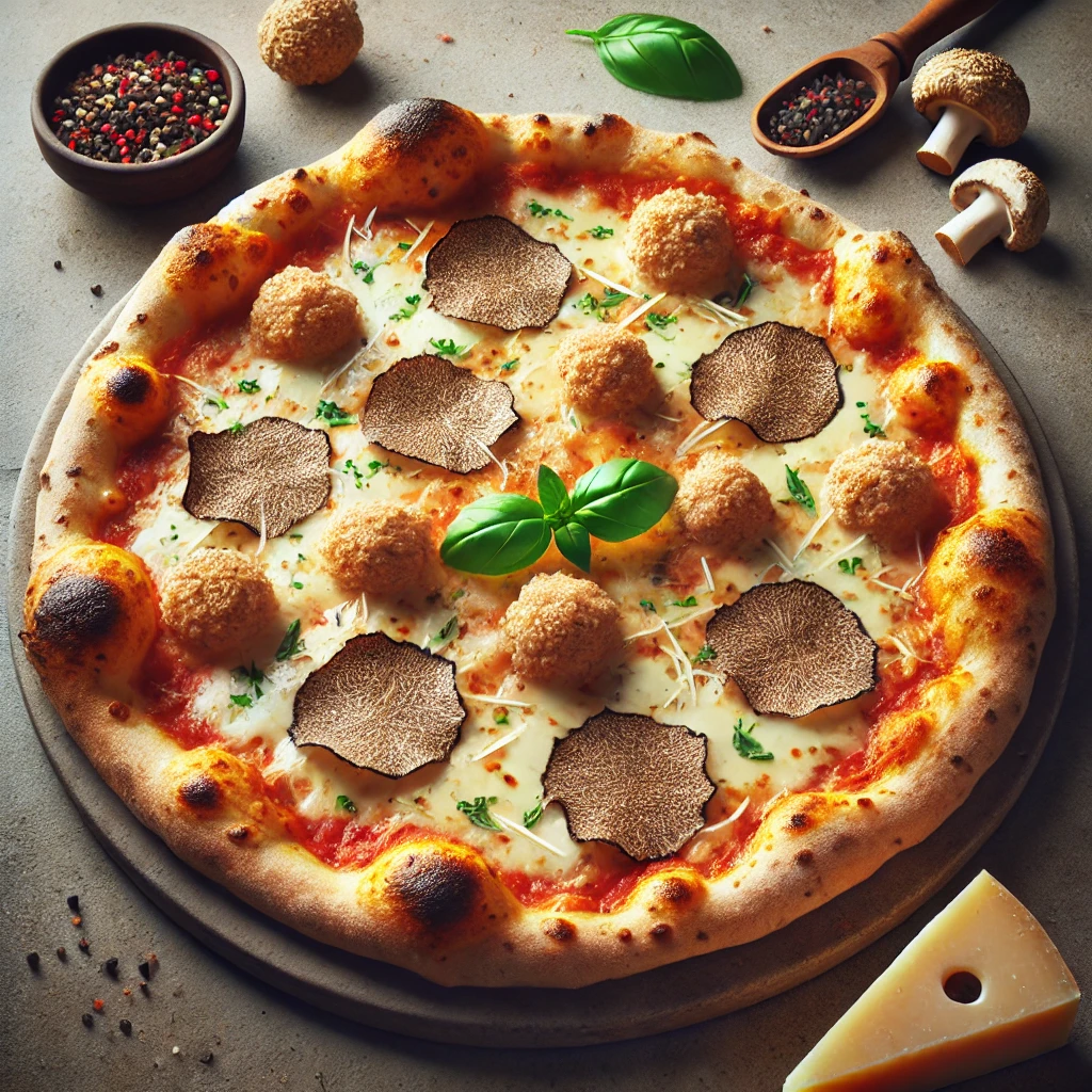 Pizza recept szarvasgombával és sajtokkal, elegáns ízvilág