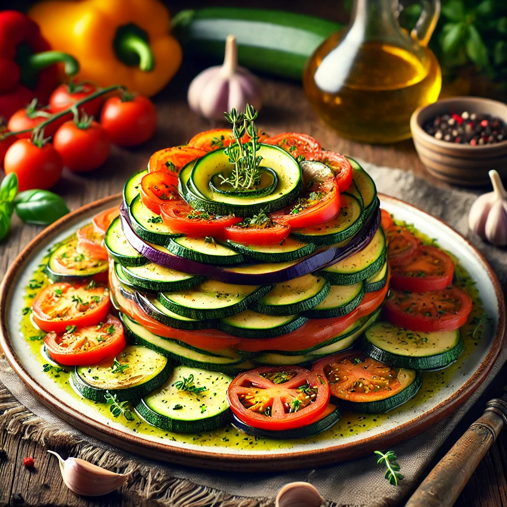 Ratatouille recept – klasszikus francia zöldségragu