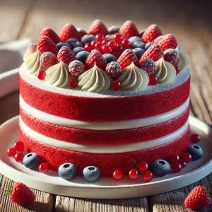 Könnyed vegán red velvet torta egyszerű elkészítéssel