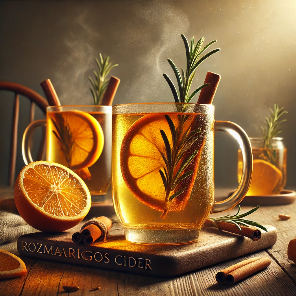 Egy meleg rozmaringos cider, tökéletes hideg estékre