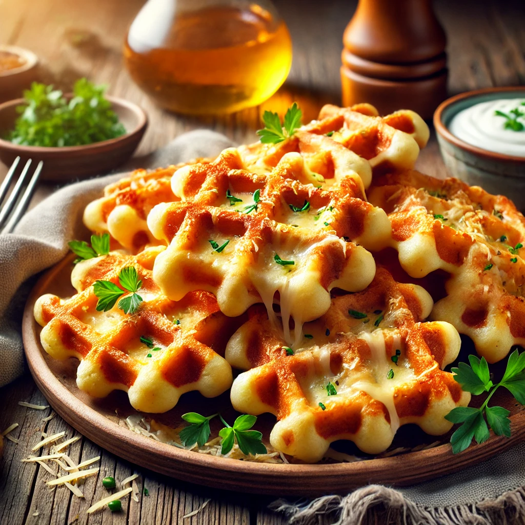 Sajtos gofri recept – ropogós és ízletes reggeli vagy snack
