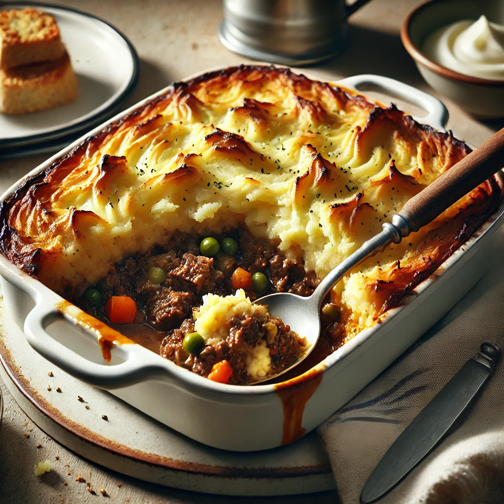Autentikus angol Shepherd’s pie bárányhússal