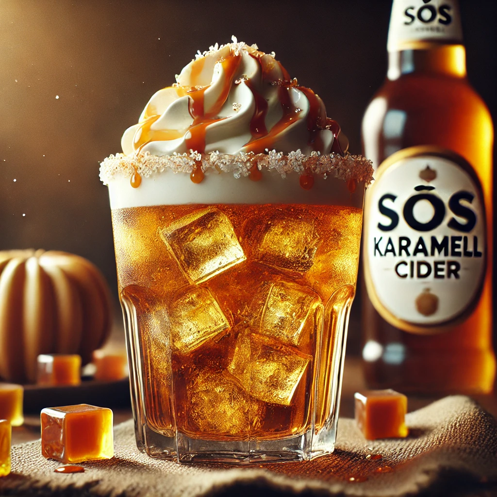 Téli melegítő ital sós karamellel