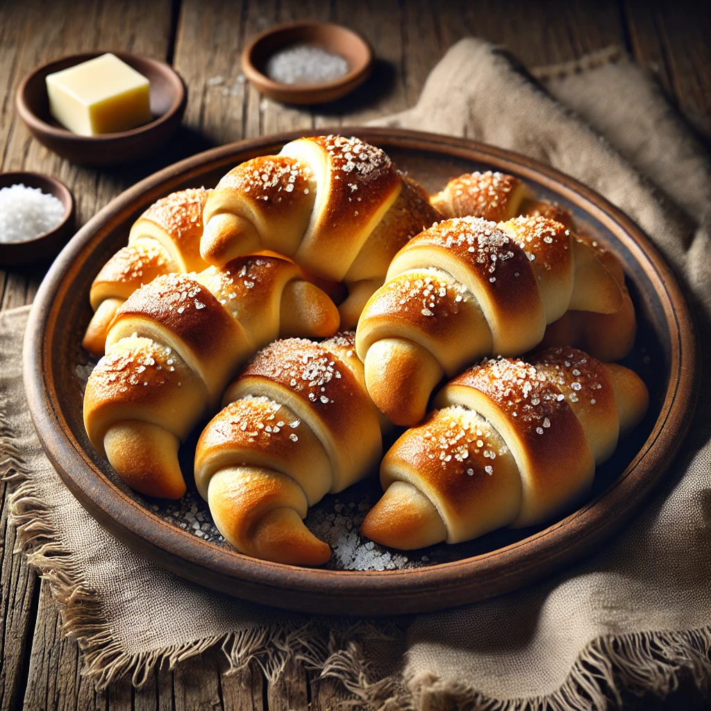 Házi sós kifli recept – ropogós és omlós péksütemény