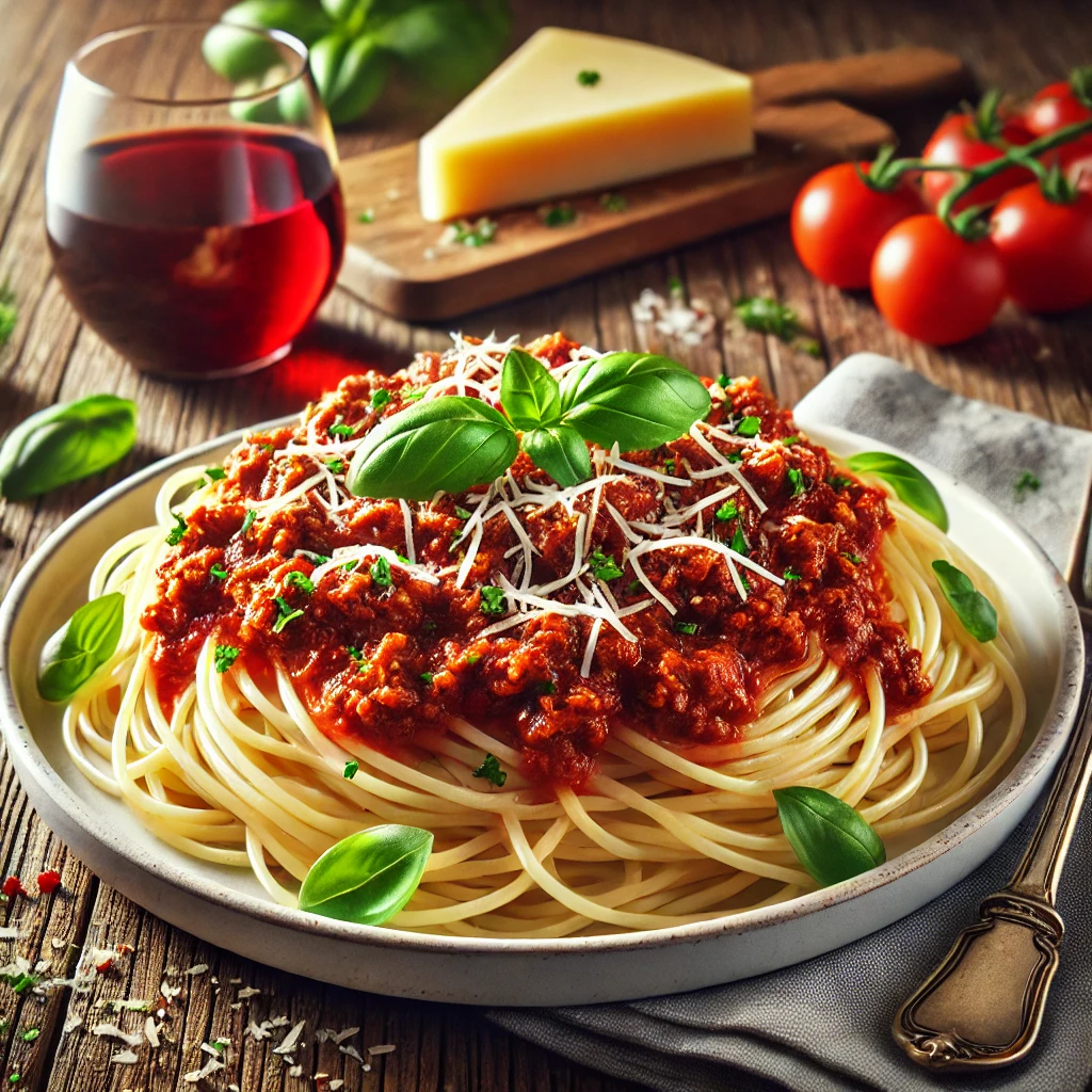 Klasszikus olasz spagetti bolognai szósszal