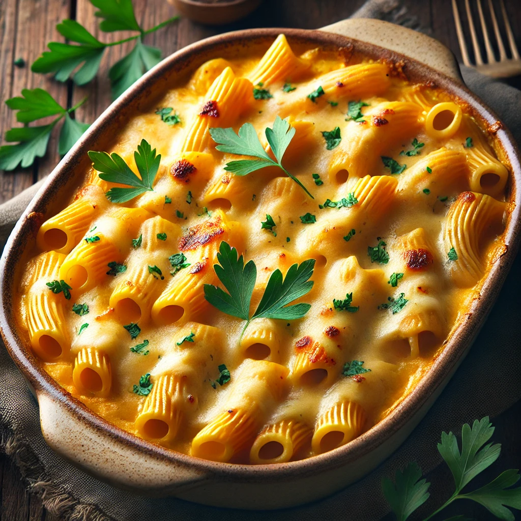 Krémes és egészséges vegán sült tészta sütőtökkel.