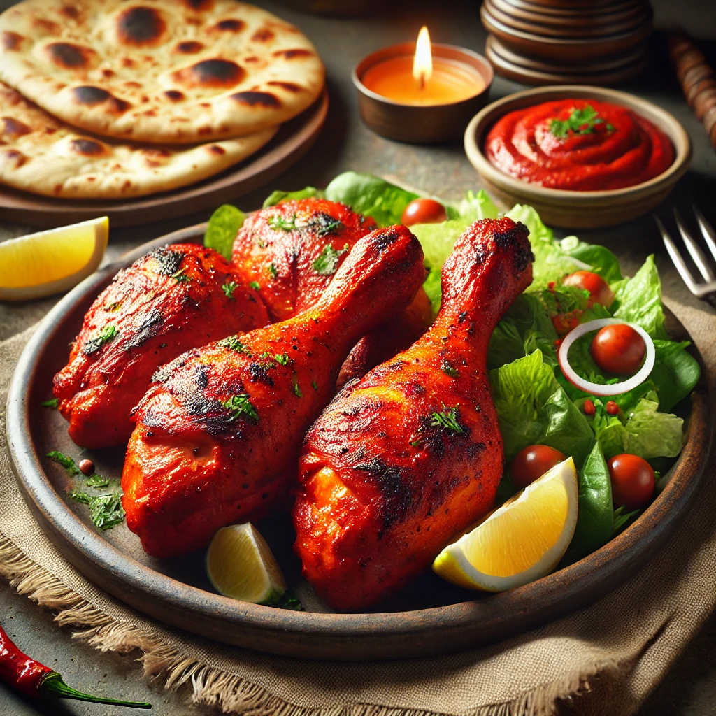 Autentikus és ízletes tandoori csirkecomb házilag