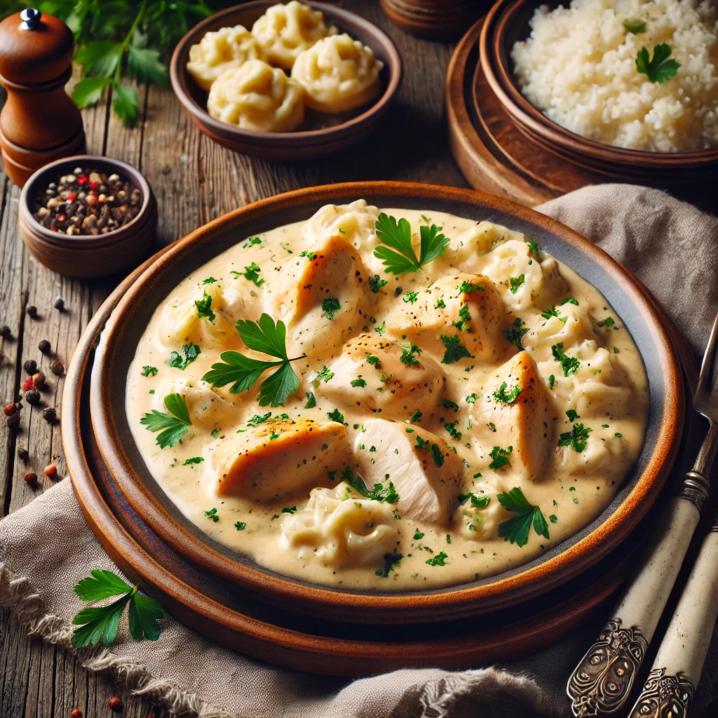 Tejfölös csirkemell recept – krémes és ízletes főétel