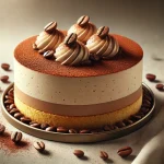 TejszÃ­nes-kÃ¡vÃ©s torta dÃ­szÃ­tÃ©ssel