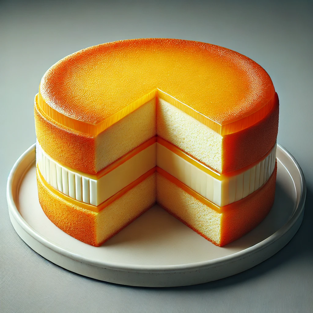 Finom túrós-narancsos torta sütemények