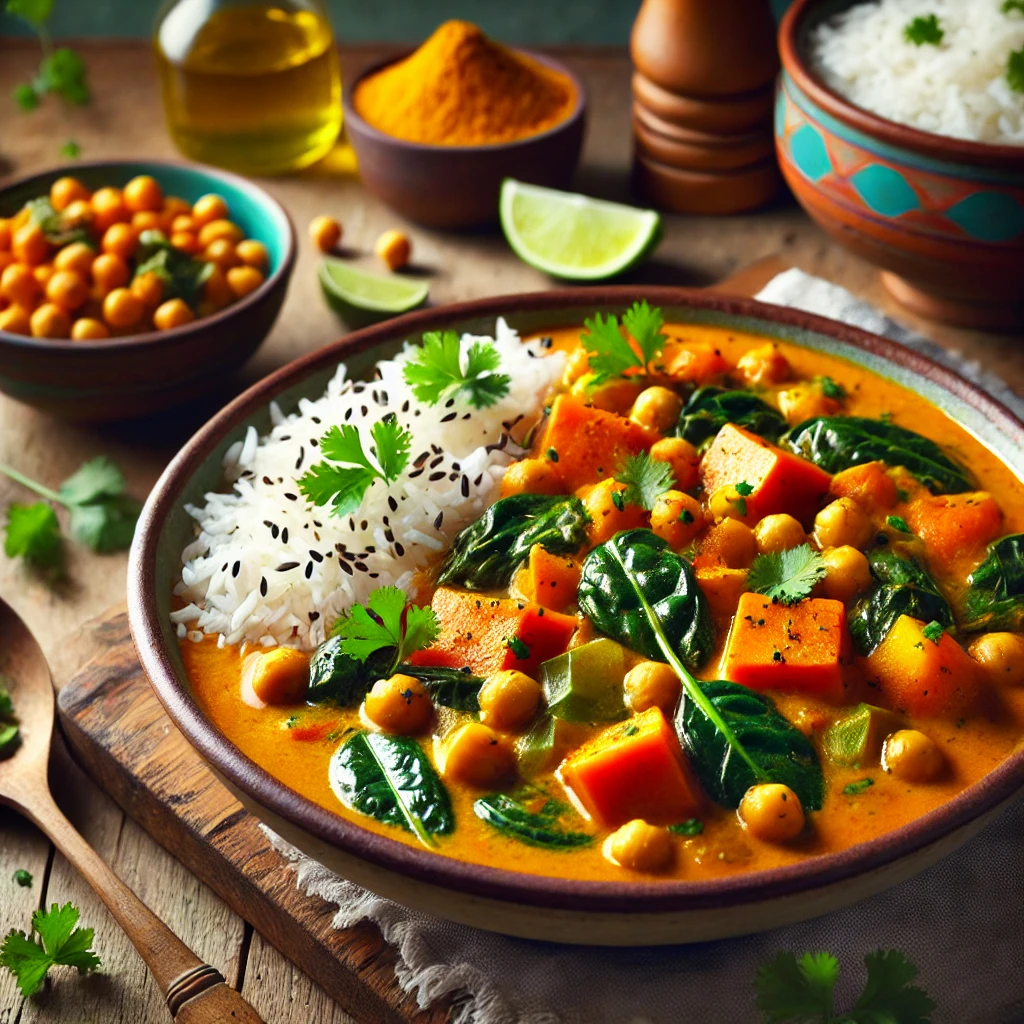 Vegán curry recept – gazdag és ízletes növényi alapú fogás