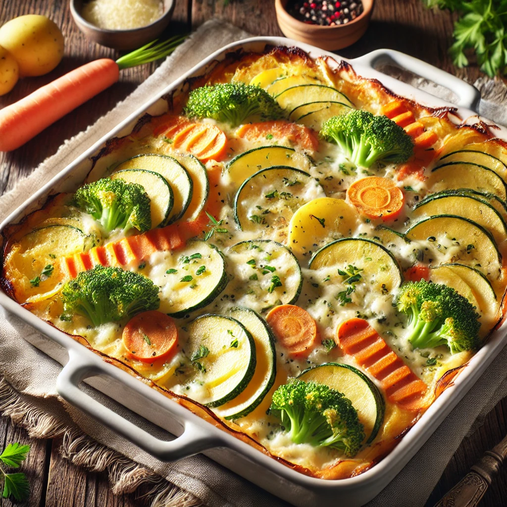 Egyszerű és ízletes vegán rakottas recept.