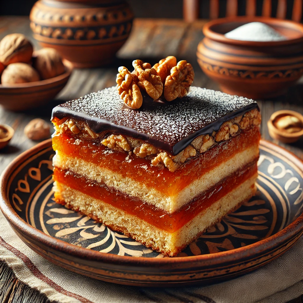 Zserbó recept – hagyományos magyar sütemény több rétegben