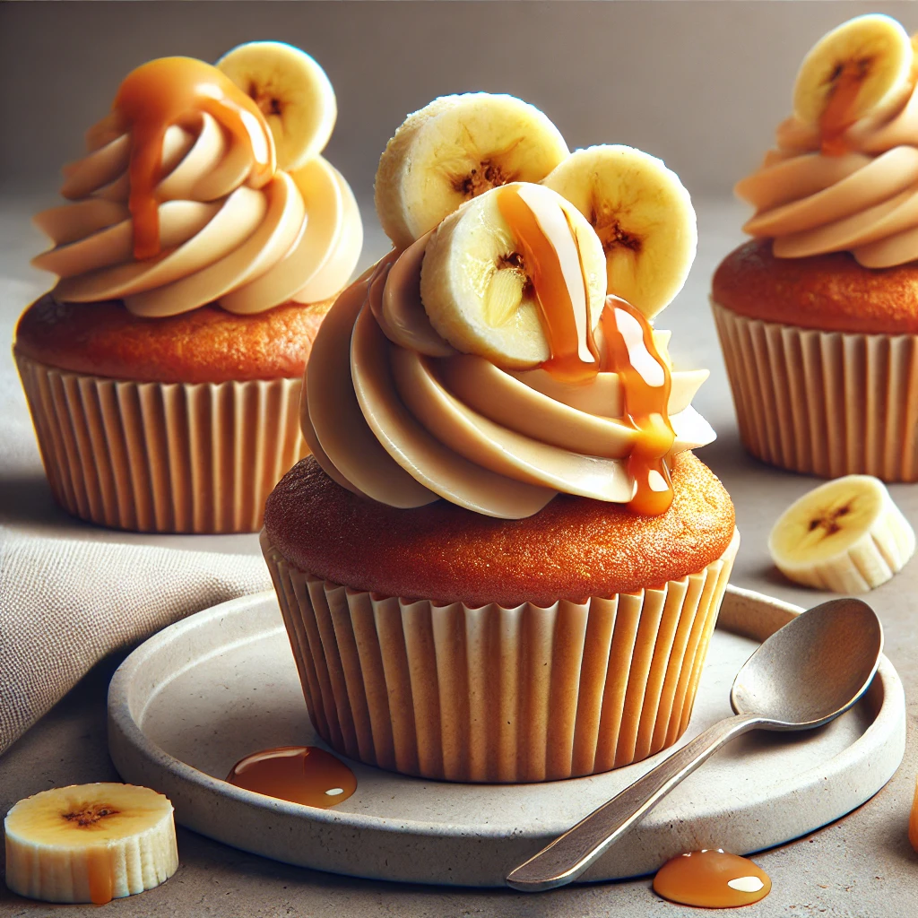 Tökéletes banános-karamellás cupcake minden alkalomra