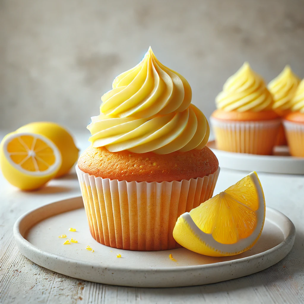 Finom és könnyű citromos cupcake