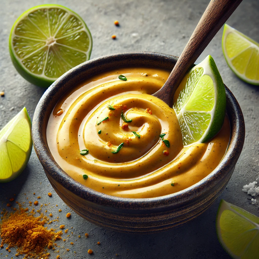 Pikáns és fűszeres szósz tequilával, fokhagymával és lime-mal