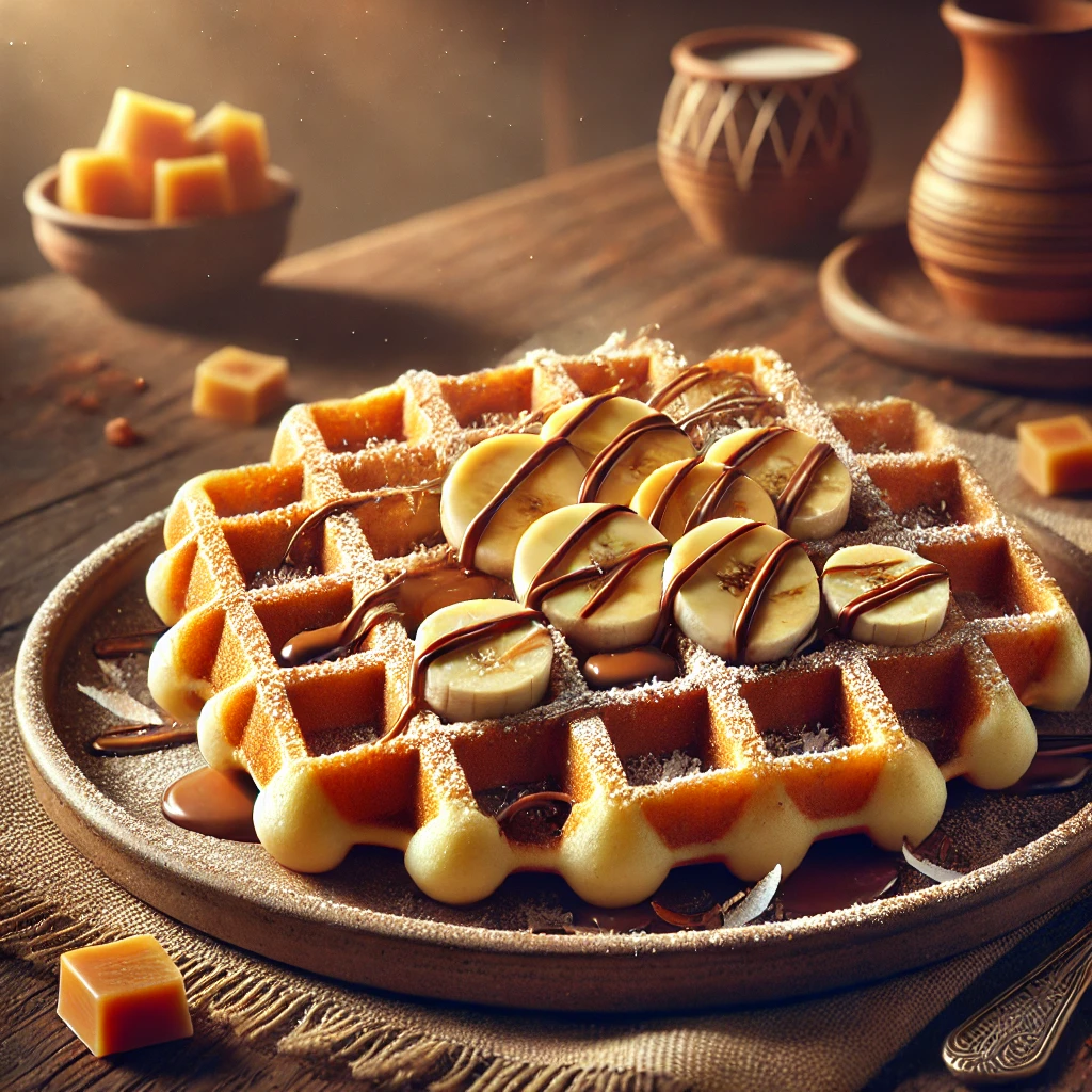 Dulce de leche, banán és pirított kókuszreszelék a tökéletes egzotikus ízélményért