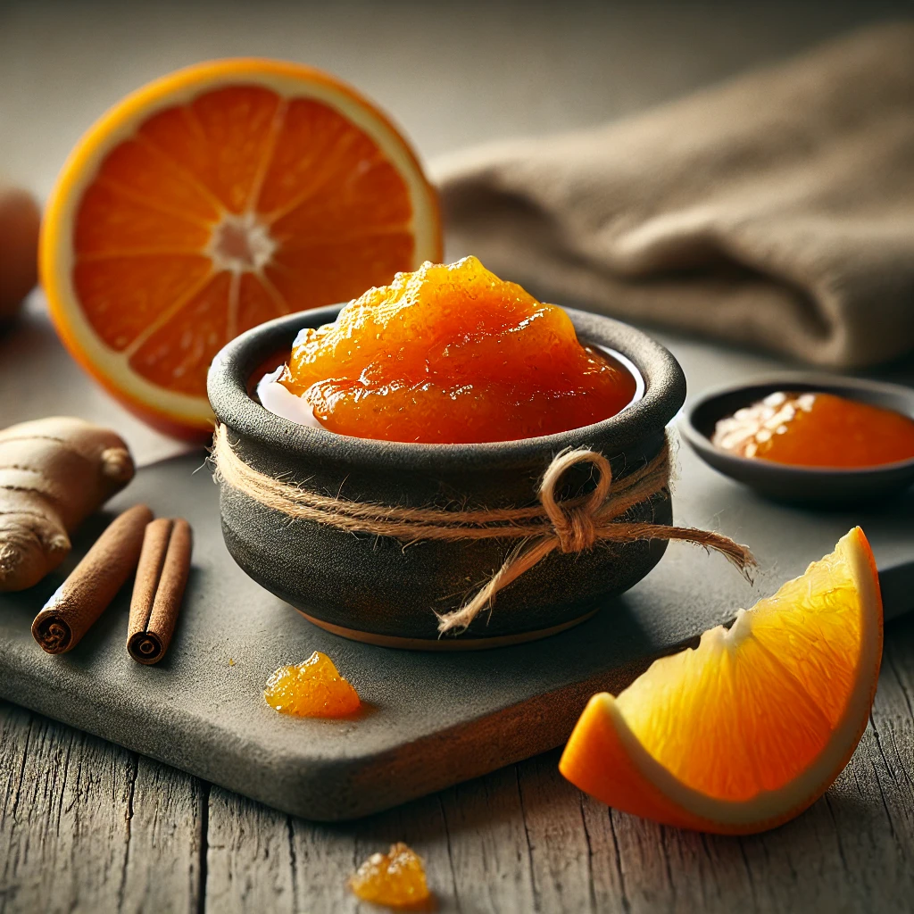 Fűszeres és citrusos chutney sajtokhoz és sült húsokhoz