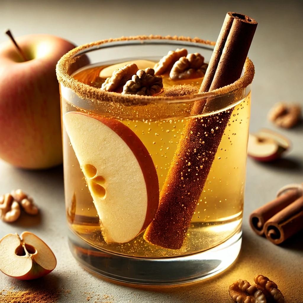 Illatos és fűszeres cider fahéjjal és dióval