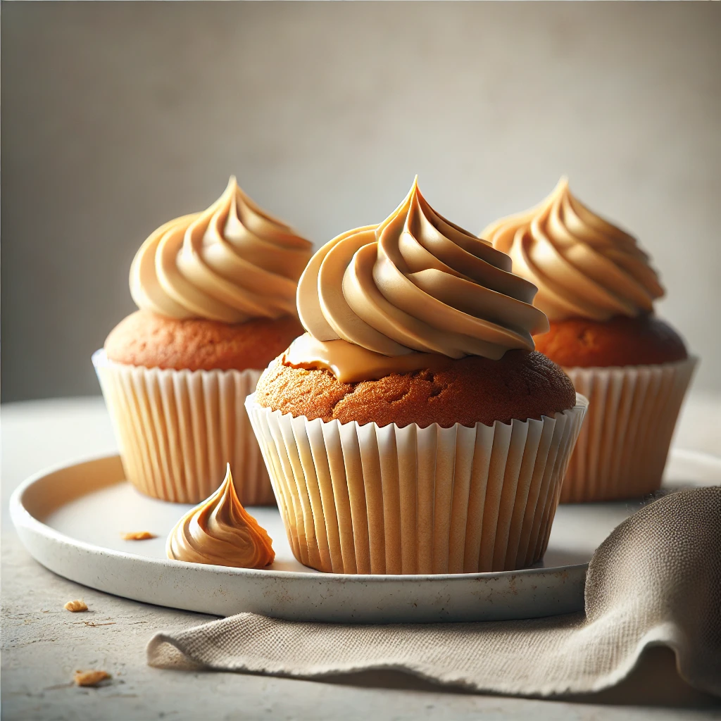 Finom és könnyű földimogyoróvaj cupcake