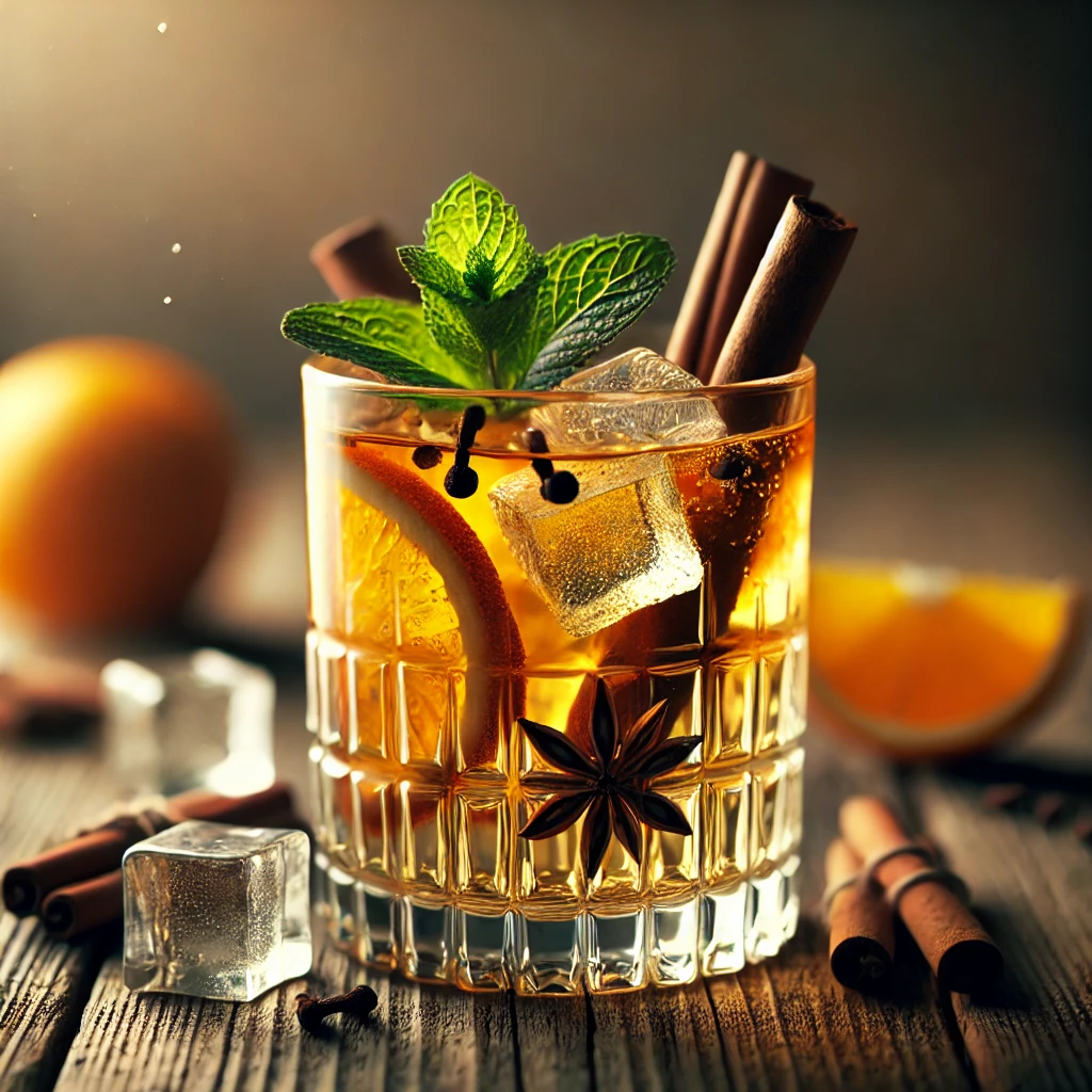 Frissítő bodzabólé fűszeres ízvilággal és citrusos frissességgel