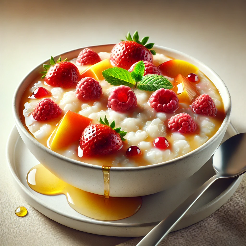 Gyümölcsrizs recept – könnyű és krémes desszert