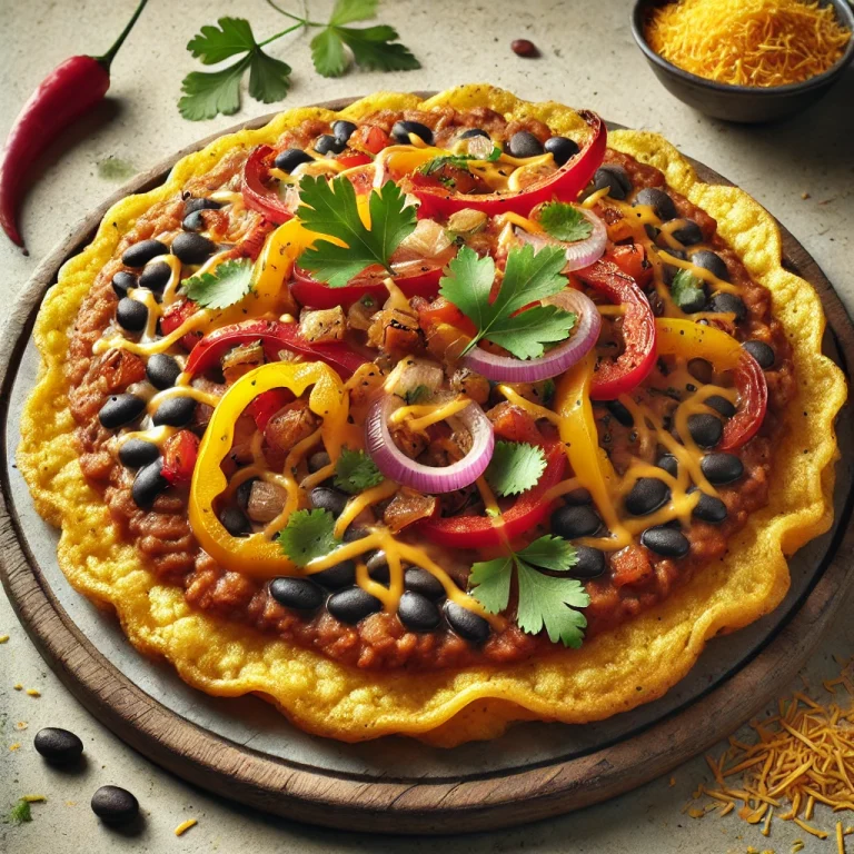 Autentikus mexikói huarache babbal és sajttal