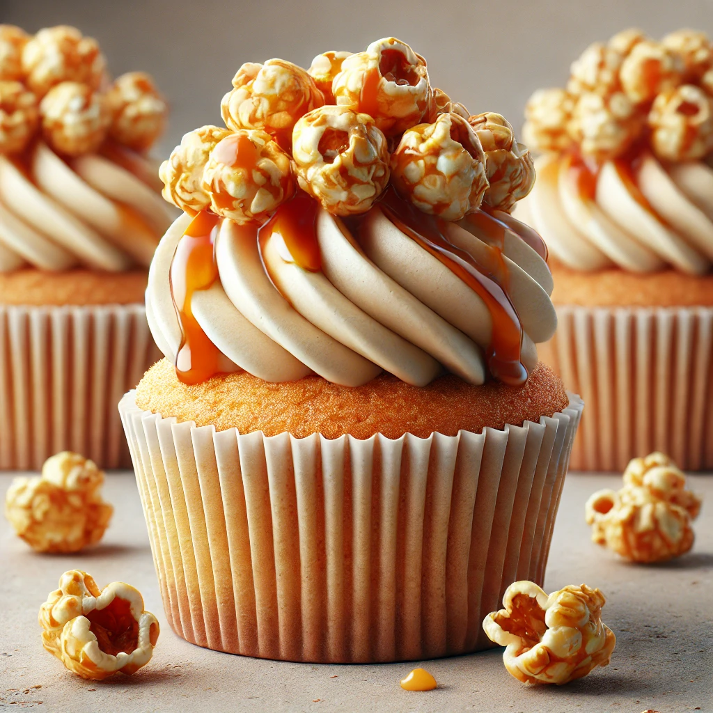 Tökéletes karamellás popcorn cupcake minden alkalomra