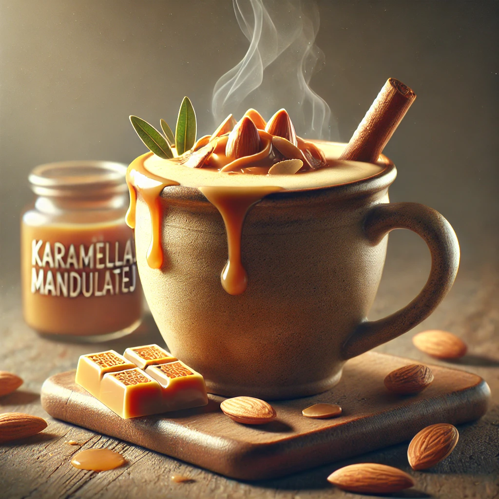 KrÃ©mes Ã©s gazdag karamellÃ¡s mandulatej, tÃ¶kÃ©letes hÅ±vÃ¶s napokra