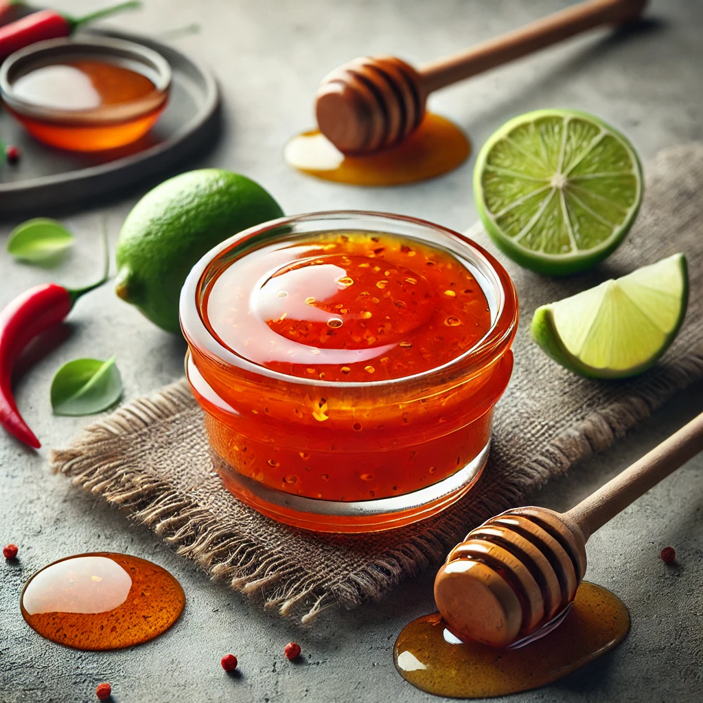 Pikáns mézes-chilis lime mártás grillezett ételekhez