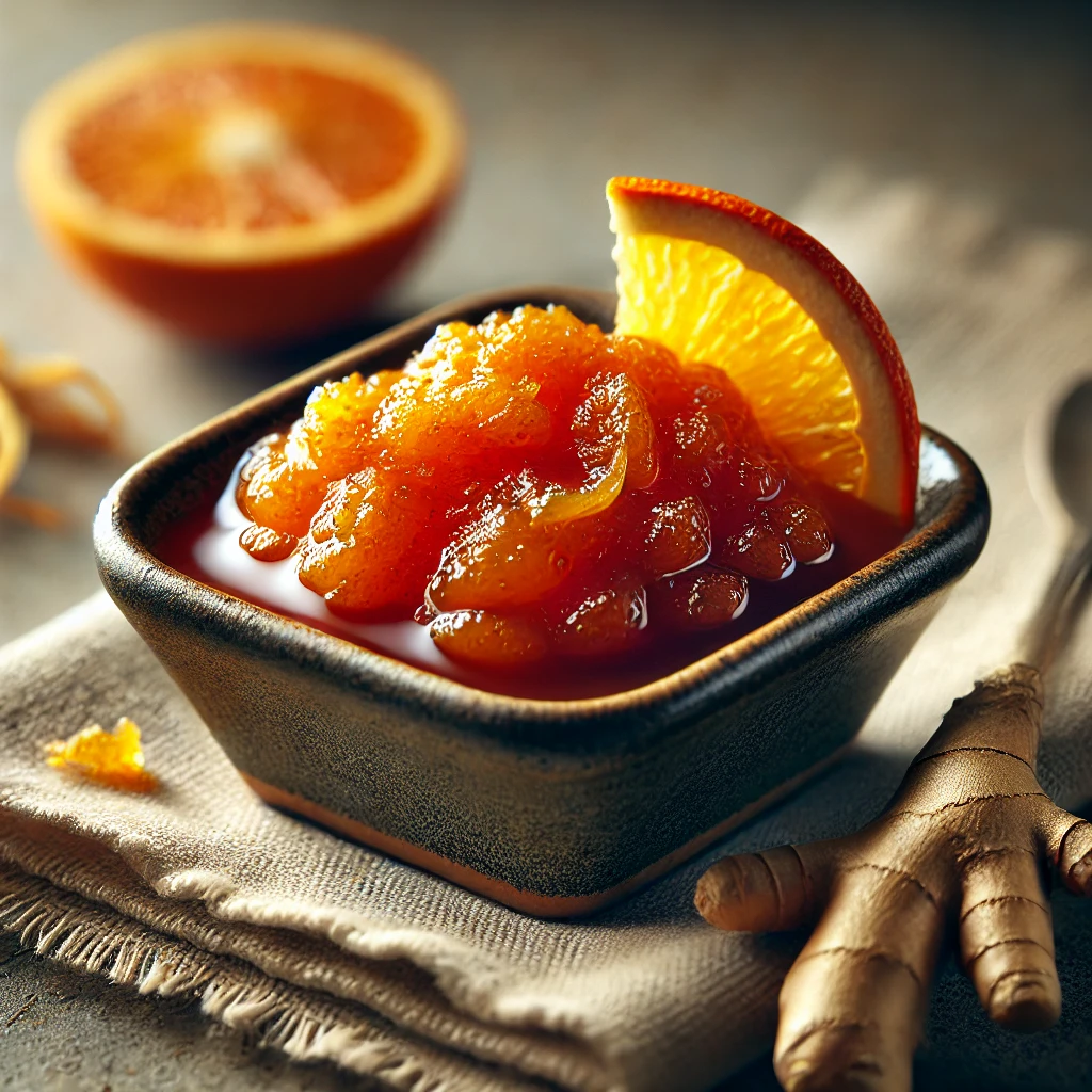 Fűszeres és citrusos chutney sajtokhoz és sült húsokhoz