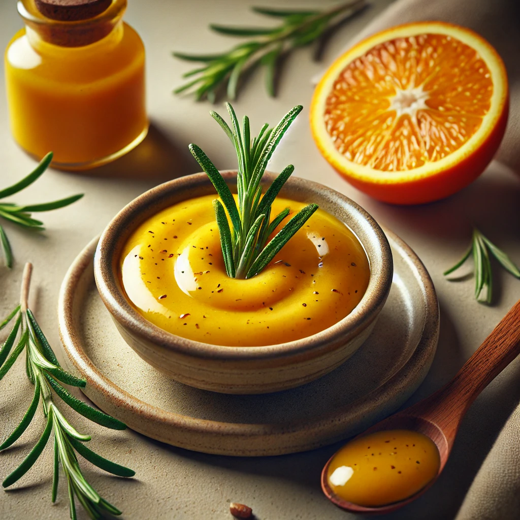 Gazdag és aromás vajszósz naranccsal és rozmaringgal