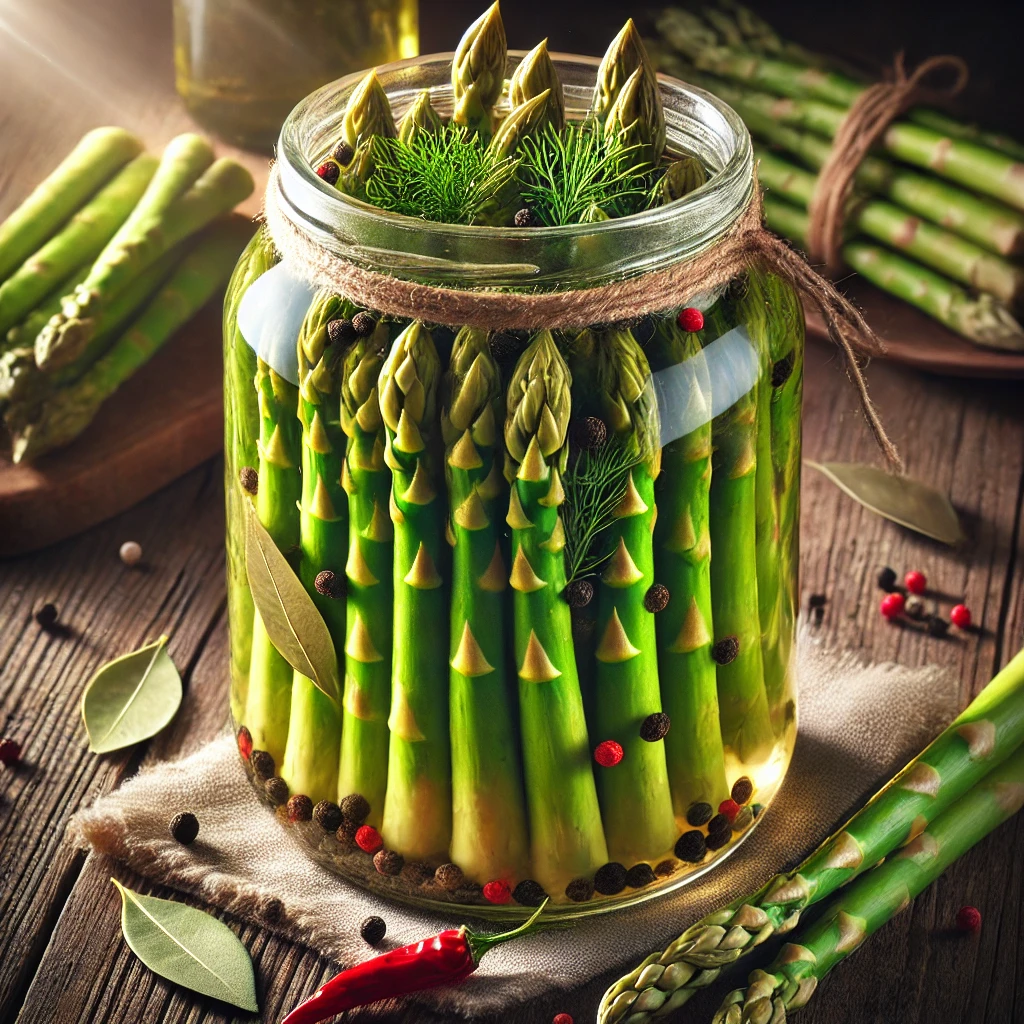 Quick and easy homemade pickled asparagus