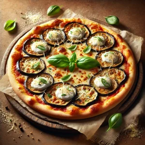 Szicíliai padlizsános pizza házilag