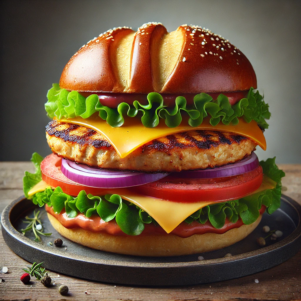 Ízletes és könnyed pulykahúsos hamburger házilag