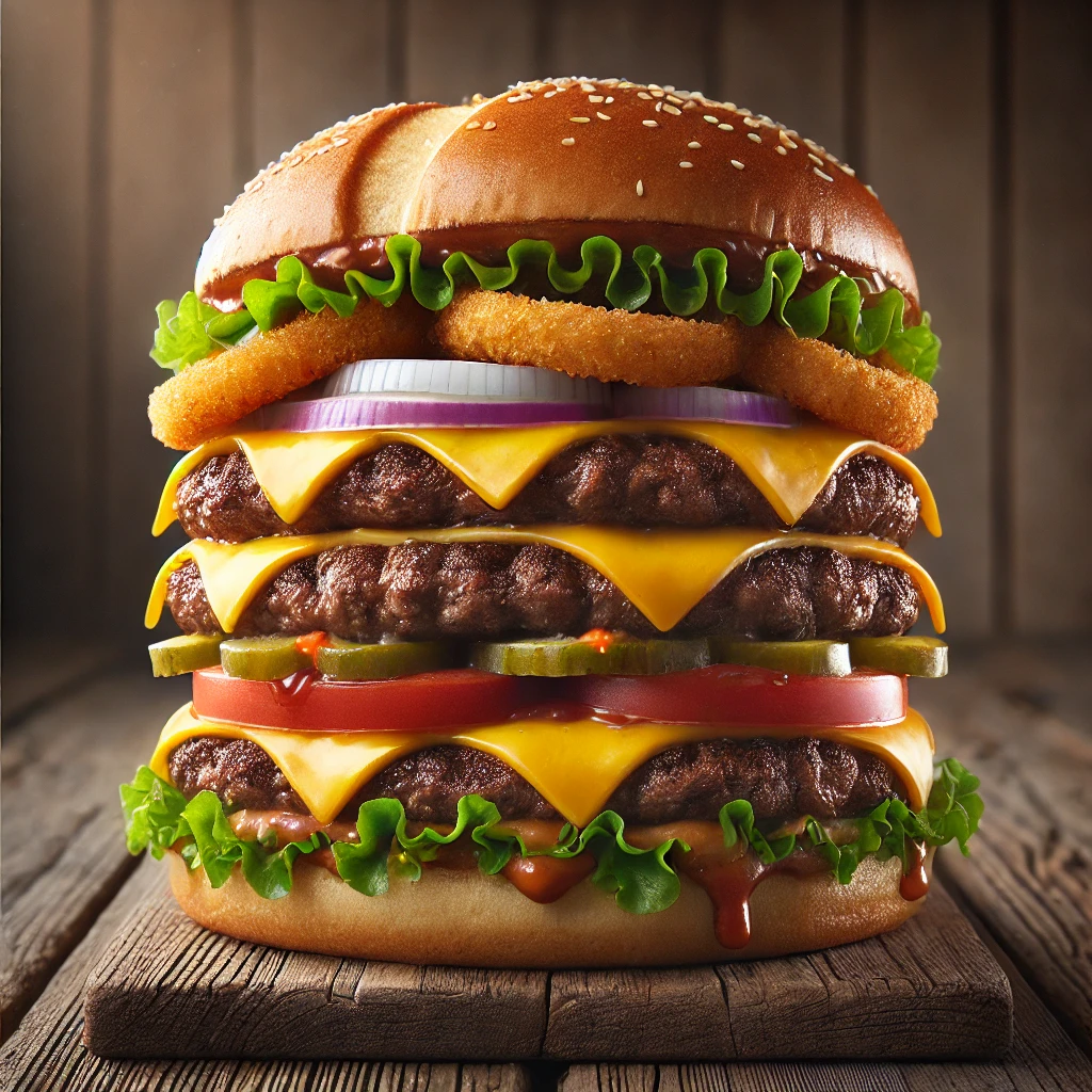 Extra húsos, szaftos hamburger házilag elkészítve