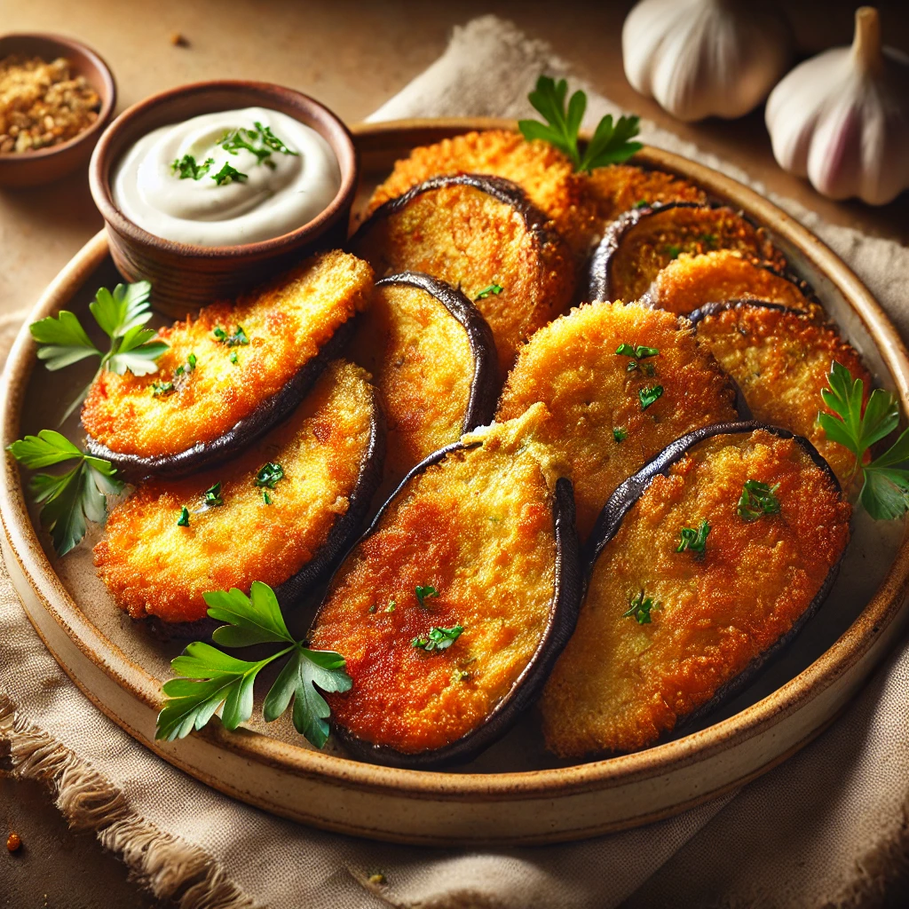 Rántott padlizsán recept – könnyed és ízletes vegetáriánus fogás