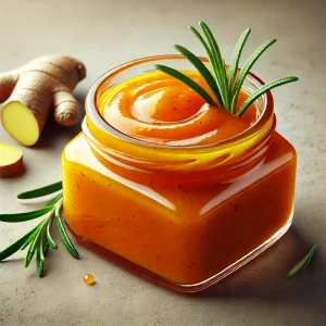 Frissítő rozmaringos narancsos gyömbérszósz grillezett ételekhez