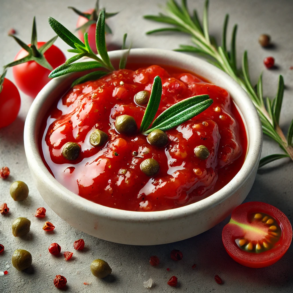 Friss és fűszeres szósz tésztákhoz és grillezett ételekhez