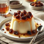 Rumos-mazsolÃ¡s panna cotta tÃ¡lalva