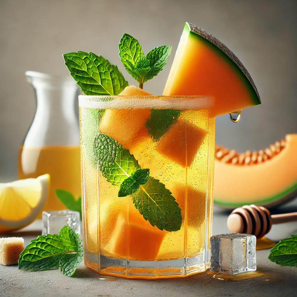 Frissítő és természetes nyári limonádé sárgadinnyével